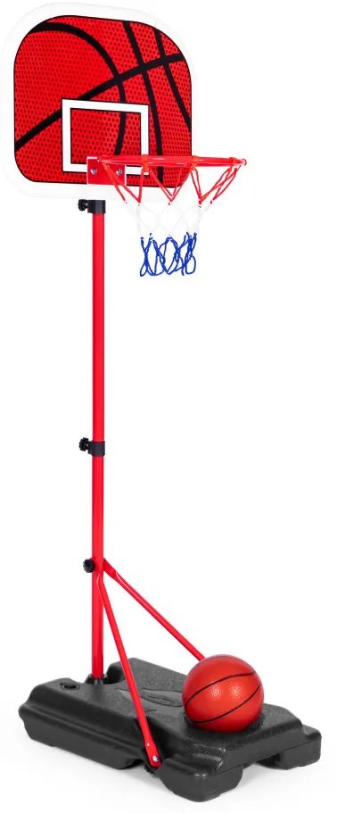 Gyerek kosárlabda palánk állítható magasságú, labdapumpával