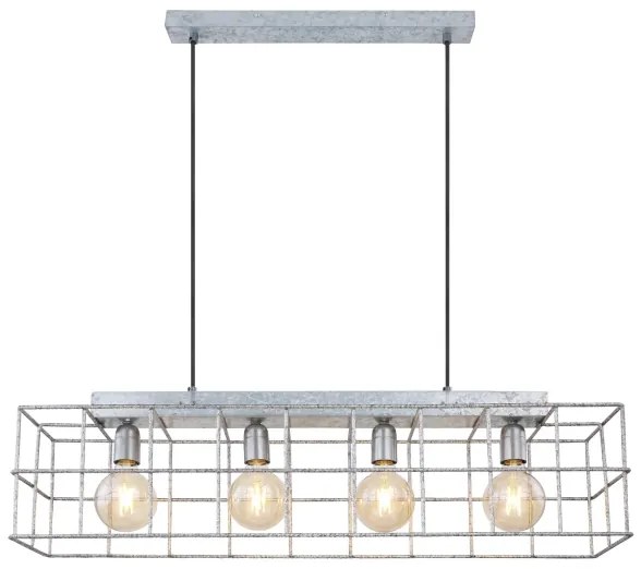 Globo 15530Z-4H - Csillár zsinóron MERRIL 4xE27/60W/230V