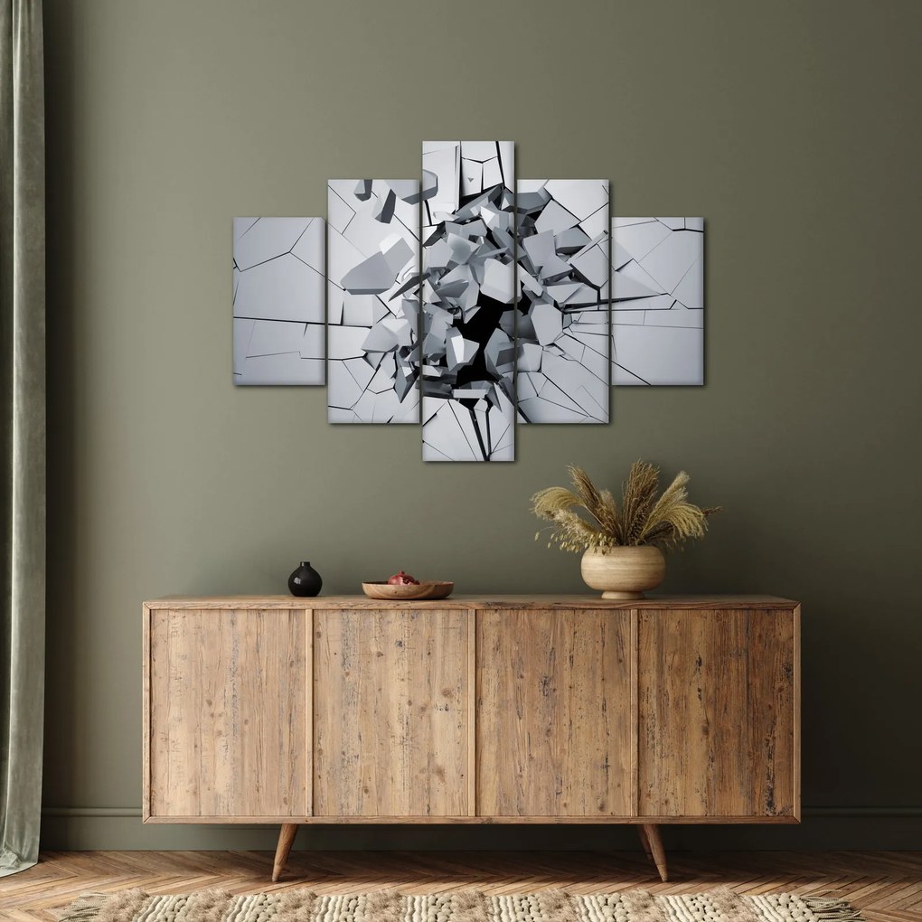 3D absztrakciós kép (150x105 cm)