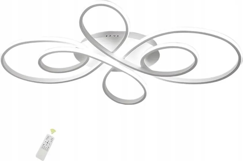 Mennyezeti Lámpa Modern Led 72W fehér fényerőszabályozható távirányítóval