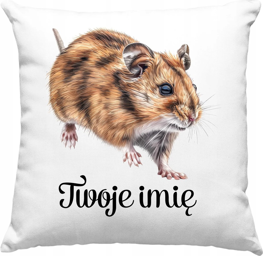 Hörcsög Párna aranyos Hörcsög Név Lengyel Termék Születésnapi Ajándék