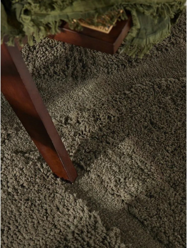 Khaki kézi szövésű szőnyeg 160x230 cm Lambeth Jasper – Ted Baker