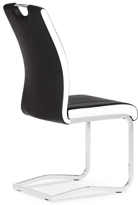 Fekete Ekobőr Étkezőszék. DCL-406 BK