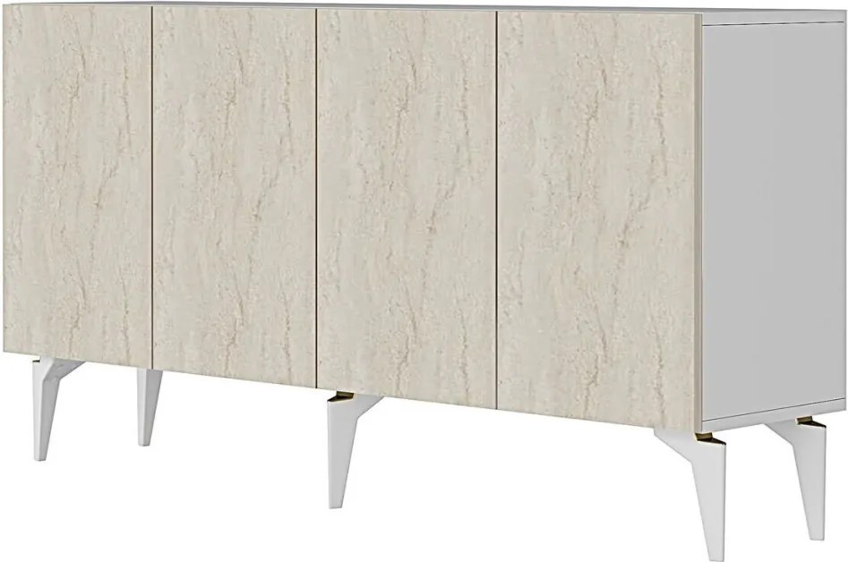 Lipa 150 - White, Travertine
