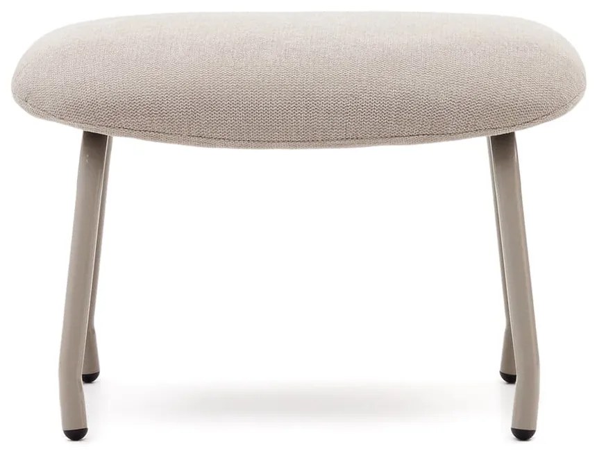 Bézs puff Belina – Kave Home