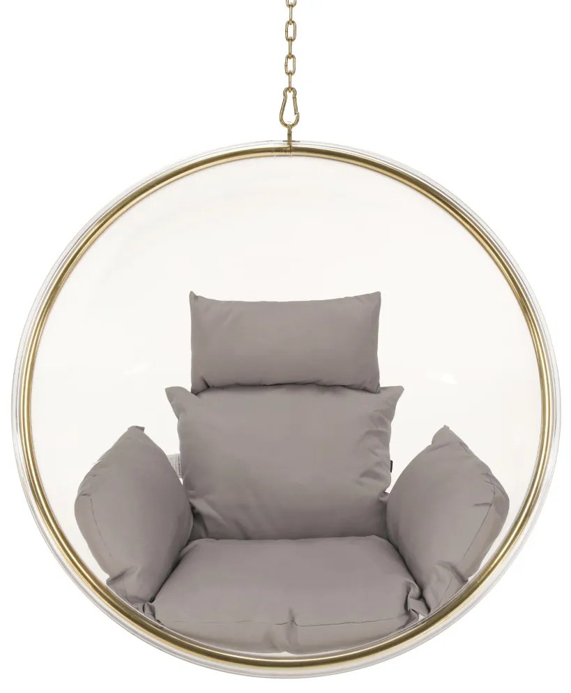 Bubble arany-szürke függőfotel