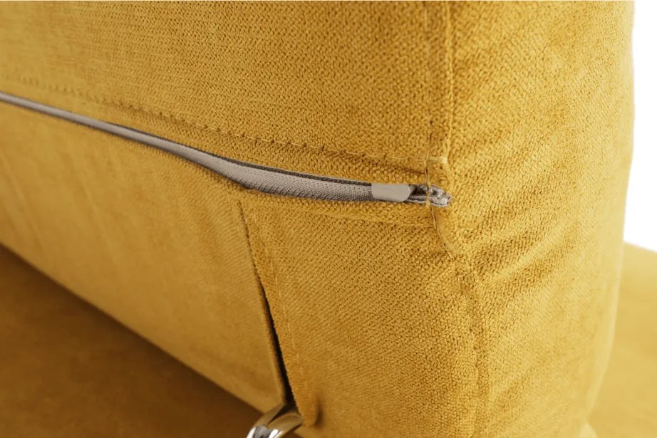 Sarokülőgarnitúra, mustár, balos, FABIA