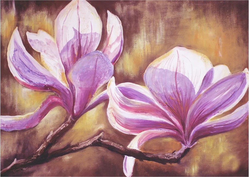 Kép - Magnólia virágok (70x50 cm)