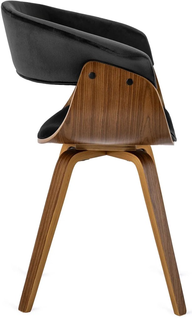 Étkezőszék Fekete Színben. OHIO 2