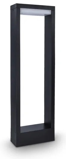 Brilagi - RAGUSA LED kültéri lámpa 7W 230V 3000/4000/6000K fekete IP54 50 cm