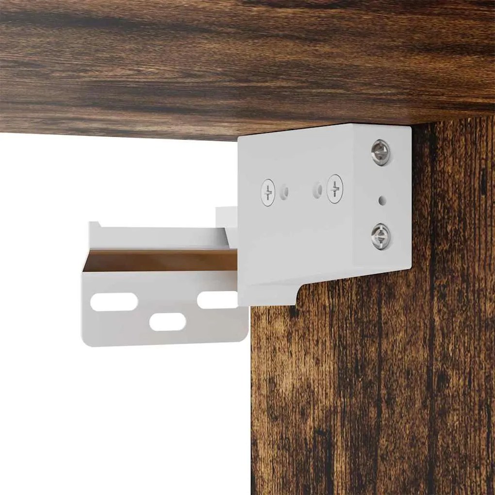 Függő szekrény Riga Füstölt tölgy 30 x 29,5 x 100 cm Faanyag