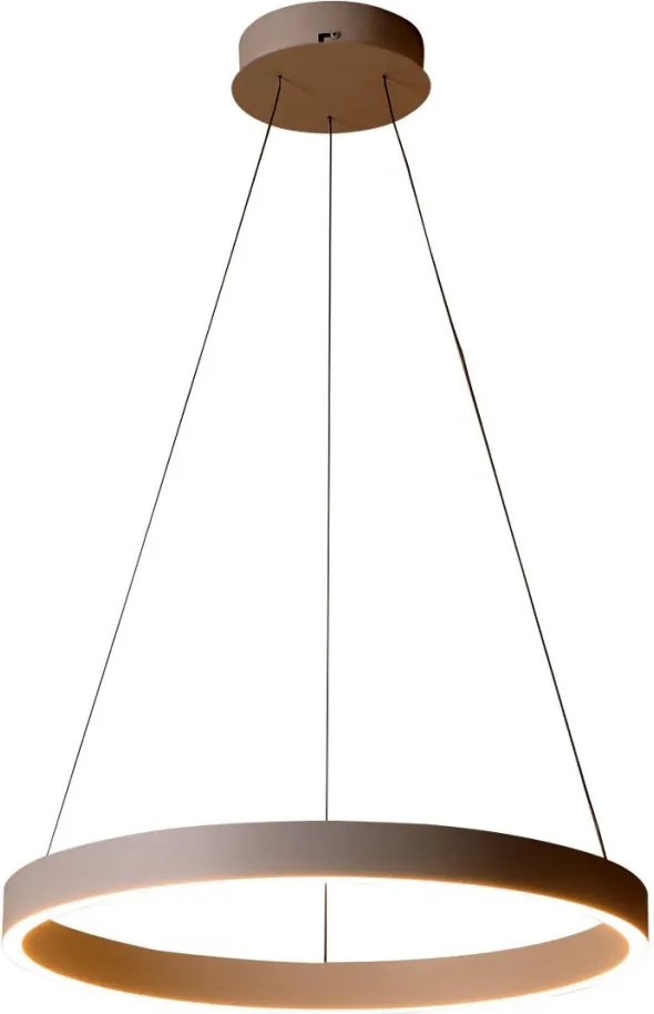 ITALUX 5902854537846 BRASCO Modern Led Függesztett Lámpa Fehér, Arany LED IP20