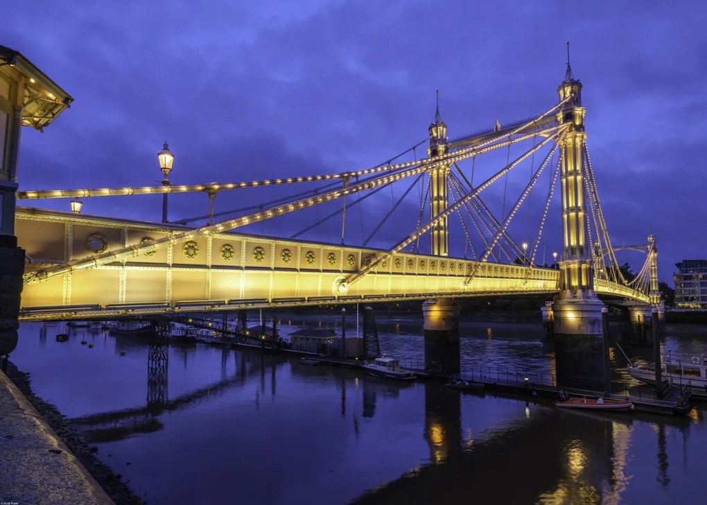 Poszter 70x50cm Albert híd, Assaf Frank