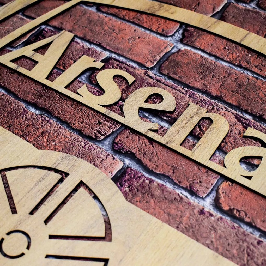DUBLEZ | Ajándék focistának - Arsenal logó | Fali kép