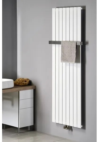 Sapho - fürdőszobai radiátor COLONNA 910W/230V 45x180 cm fehér