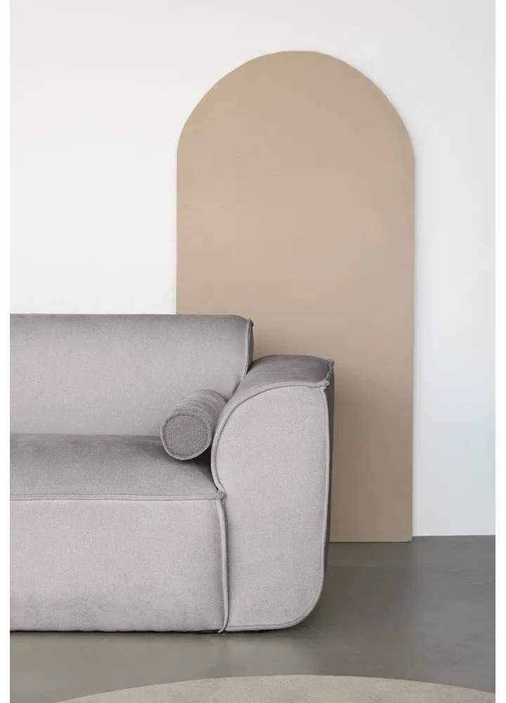 Világosszürke sarokkanapé (bal oldali) Flex Felix – Miuform