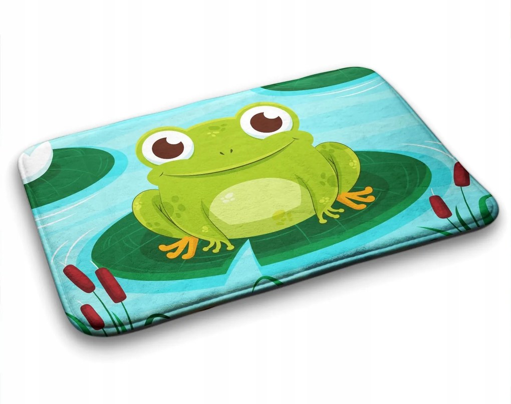Puha fürdőszobaszőnyeg édes béka 90x60 cm