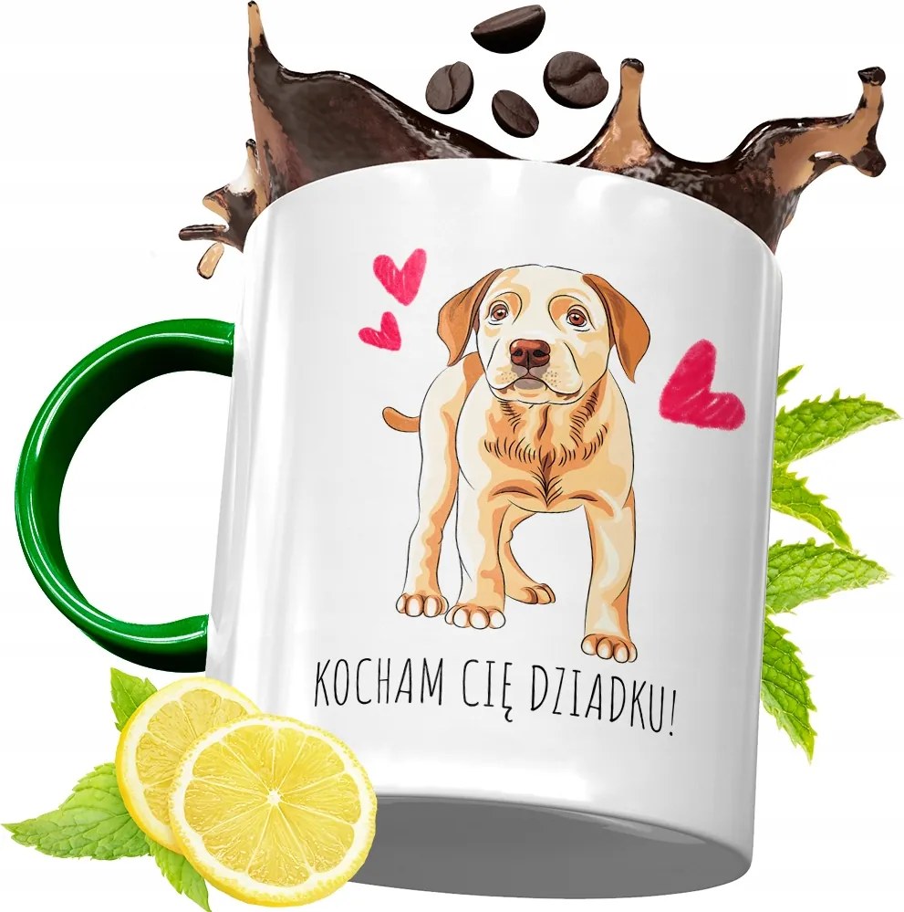 Zöld Bögre Nagypapának Születésnapi Ajándék fényképes nyomtatással