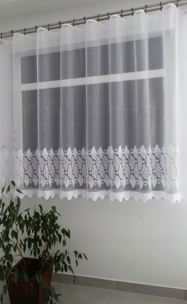 Mg Függöny 649/90 Fehér 250X160 kész Bt