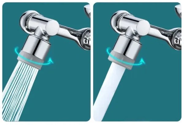 REA-B0660 - Forgatható perlátor mosdócsaphoz, fényes króm