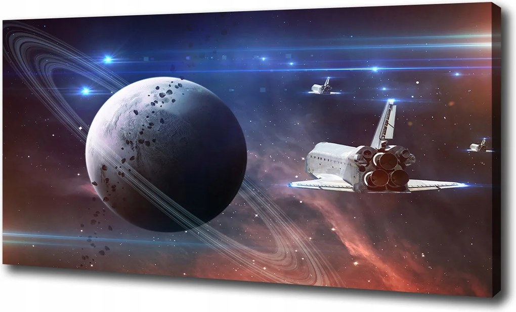 Vászonkép Űrhajó 100x70 cm