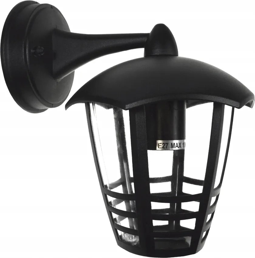 Lámpa Kerti Fali lámpa Kültéri Alsó Fekete Led