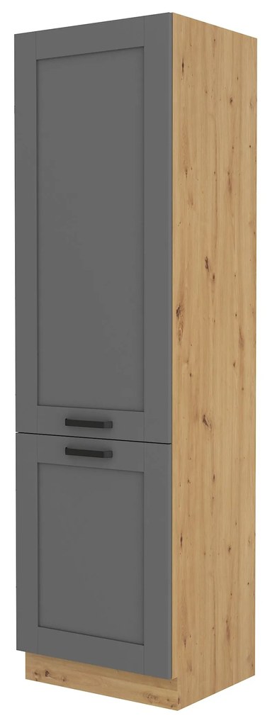 Élelmiszer szekrény Lucid 60 DK 210 2F (artisan tölgy + dustgrey). 1045613