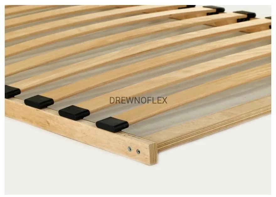 Natúr színű házikó alakú-emeletes borovi fenyő gyerekágy 90x200 cm Mila DMP – Adeko