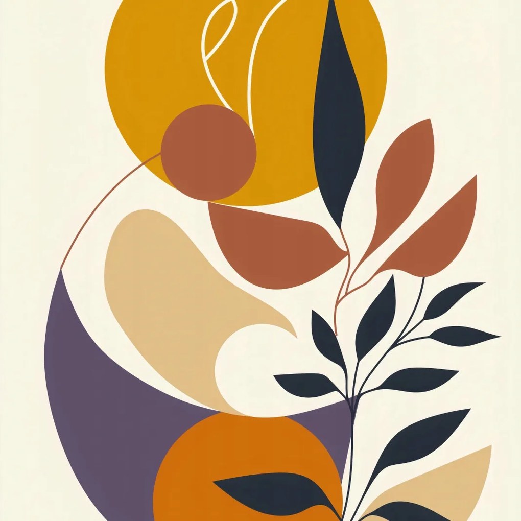 Poszter 70x70cm Természet harmóniája