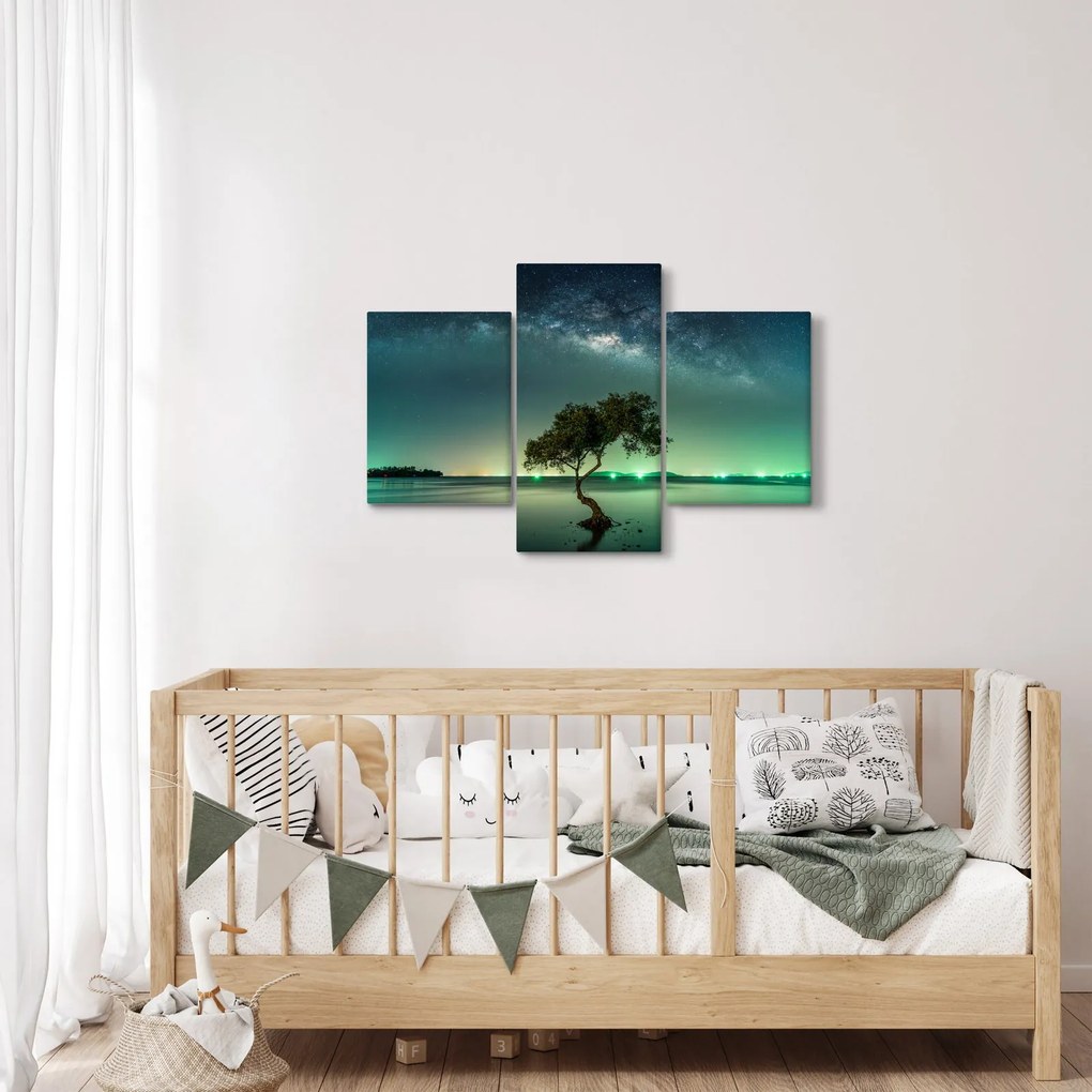 Az éjszakai égbolt képe (90x60 cm)