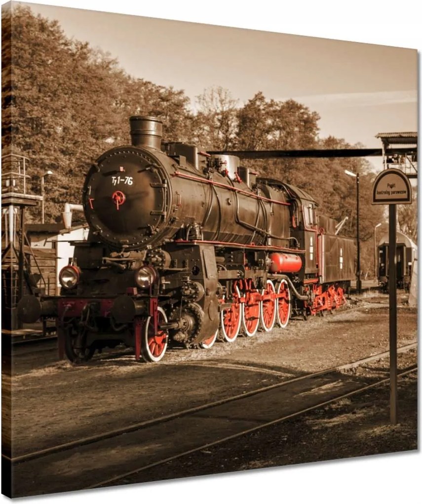 Vászonkép 40x40 Gőzmozdony Ty1-76