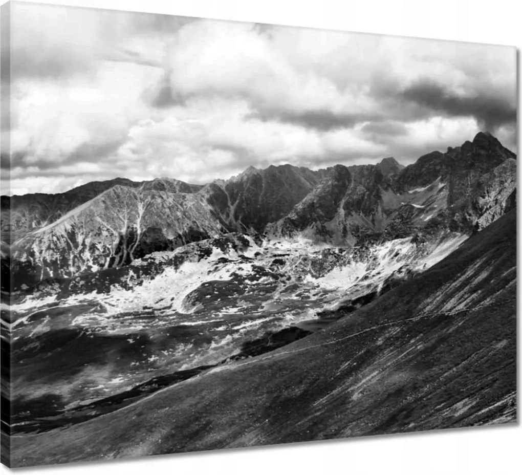 Vászonkép 50x40 Tátra Lengyel hegyek Kilátás