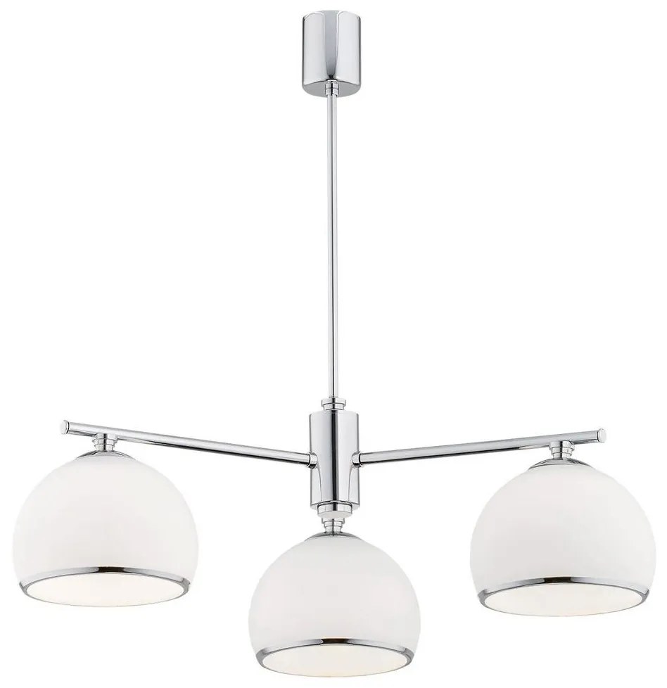 Argon 1487 - Csillár rúdon MARBELLA 3xE27/15W/230V fényes króm