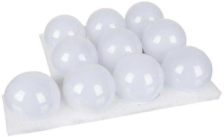 LED tükör/fésülködőasztal lámpák - 10 db.