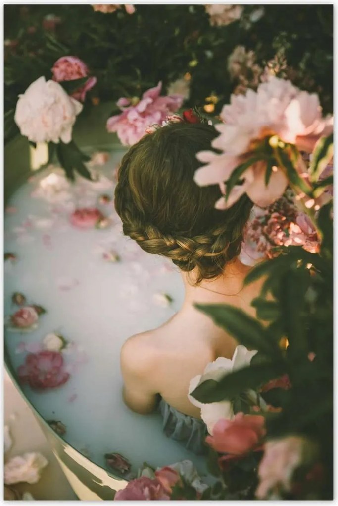 Poszterek 60x90 Tejfürdő Virágok