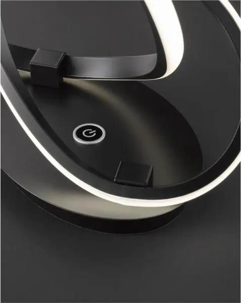 LED dimmelhető asztali lámpa INDIGO LED/19W/230V 3000K fekete