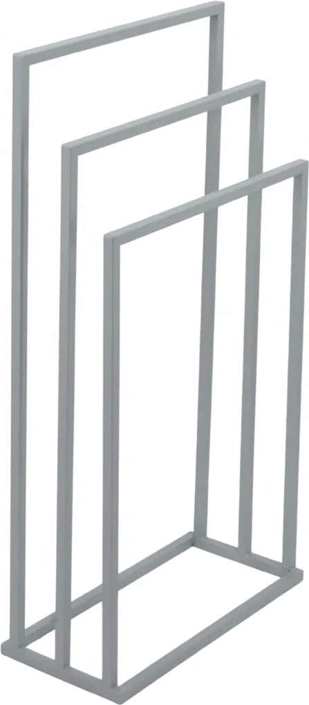 Törölközőtartó Állvány 3 Karos Fém Loft