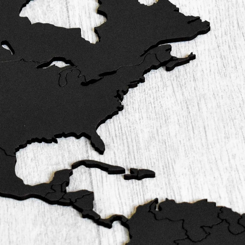 DUBLEZ | Részletes világtérkép - Kijelölt országhatárok