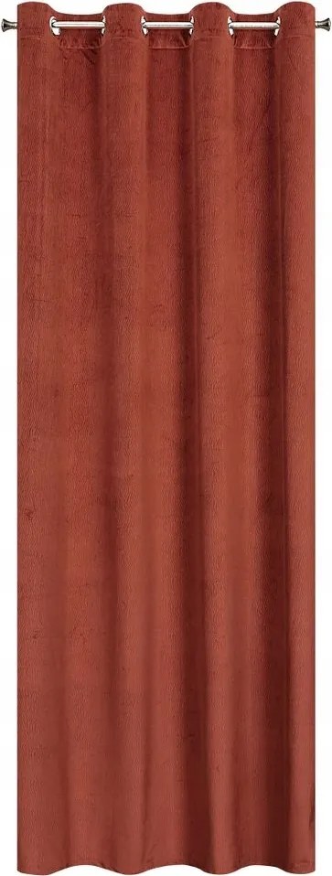 Kész függöny LILI 140x250 mahagóni