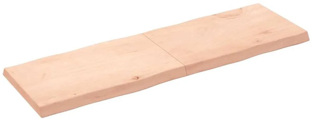 kezeletlen tömör fa asztallap 160x50x(2-6) cm