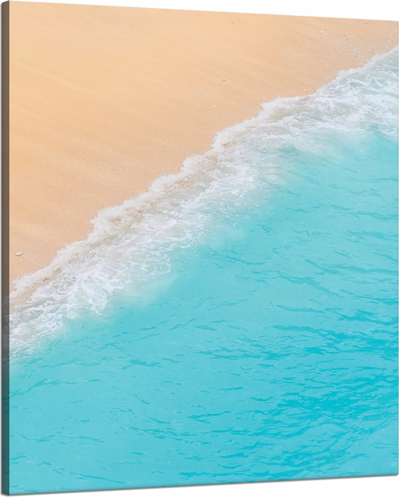 Vászonkép Tengerpart Nyugodt Víz Nap 80x100 cm Ideális ajándék