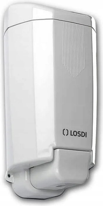 Modern falra szerelhető folyékony szappan adagoló 1 L Milano Fehér