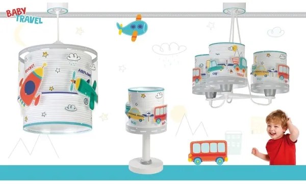Dalber 61681N - LED gyerek lámpa BABY TRAVEL 1xG4/4W/230V színes