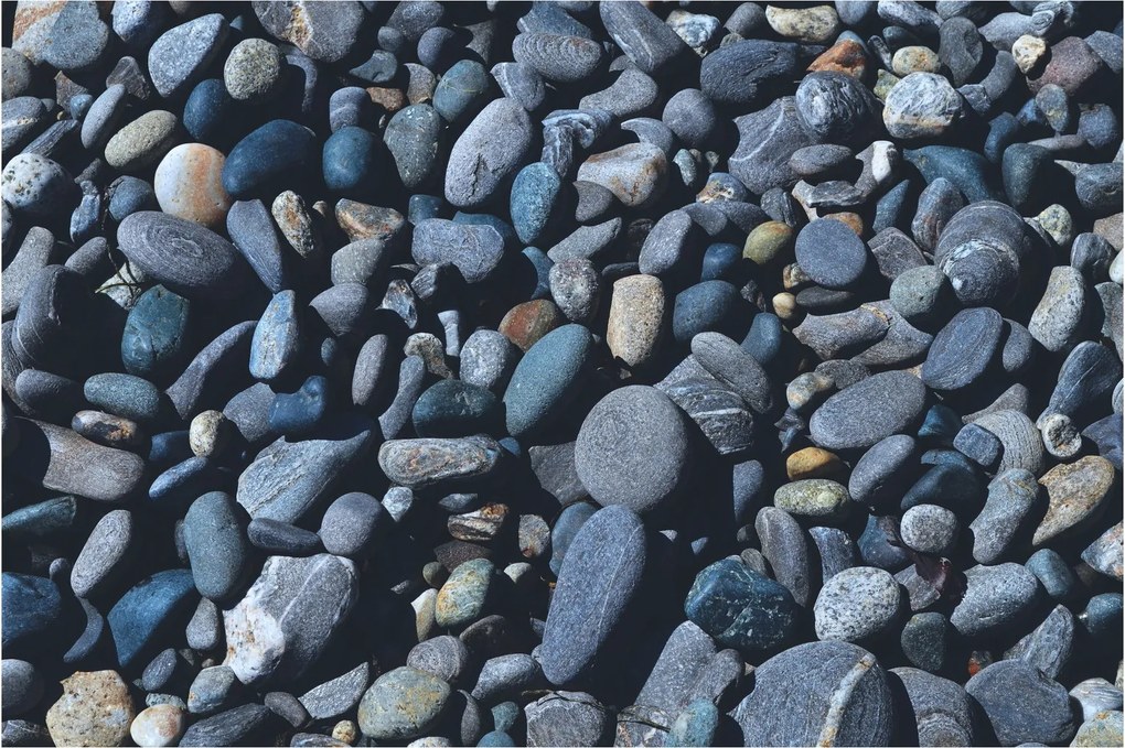 Kavicsos kép (90x60 cm)