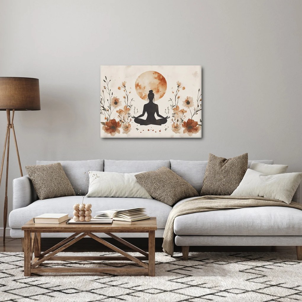 Kép - Narancssárga jóga (70x50 cm)