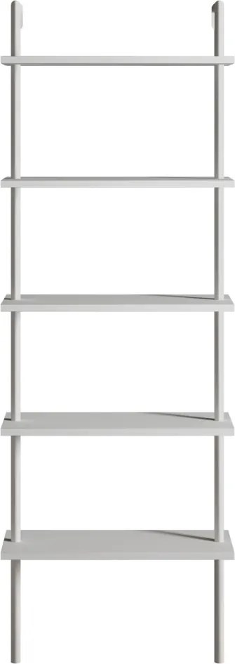 Paula könyvespolc, fehér, 60 cm