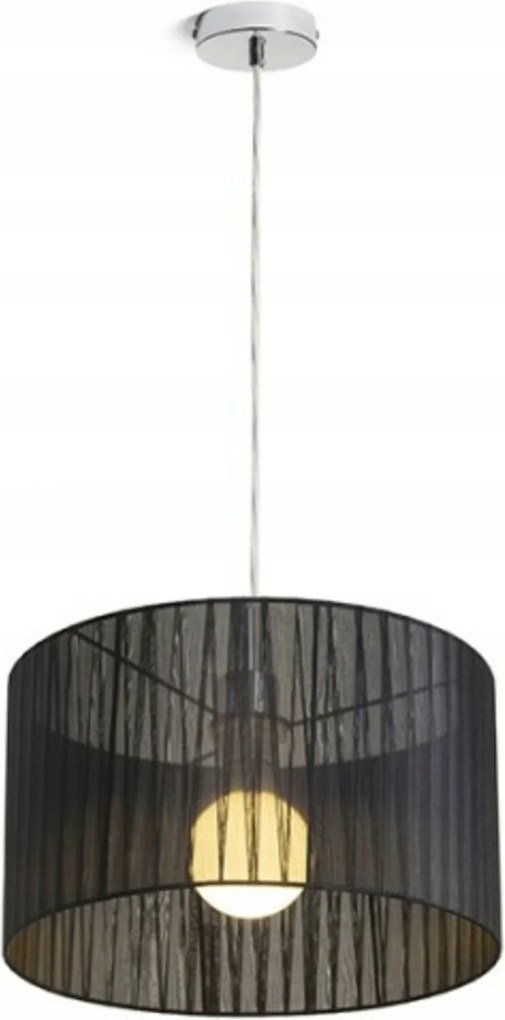 Függesztett lámpa Rendl Glamour 35/20 fekete, E27, Ø35 cm, 28W