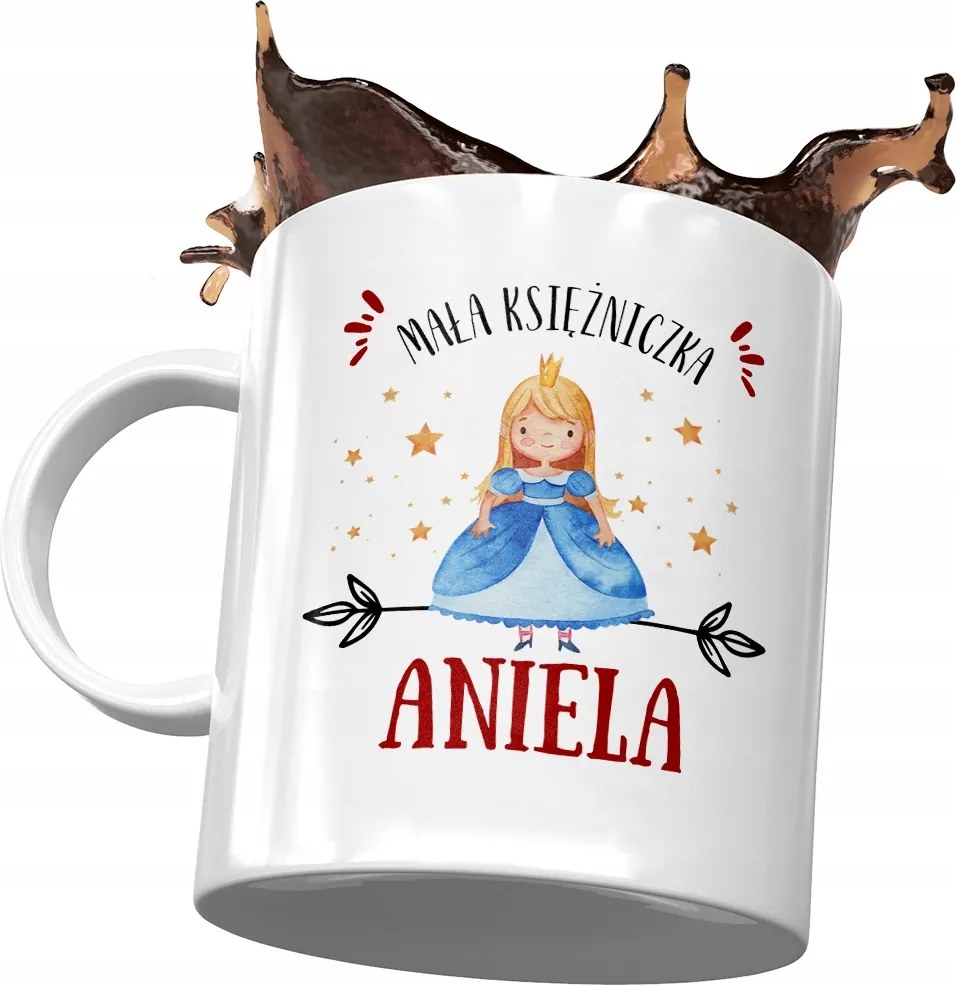 Angyalkáknak Születésnapi Bögre Névnapi Ajándék Nyomtatott Fotóval