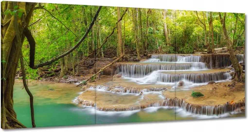 Vászonkép 120x60 Tájkép Vízesés