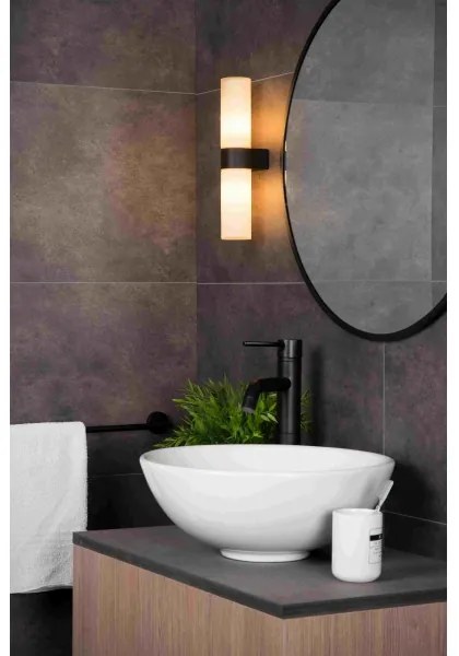 Lucide 04202/02/30 - Fürdőszobai fali lámpa JESSE 2xG9/33W/230V IP44